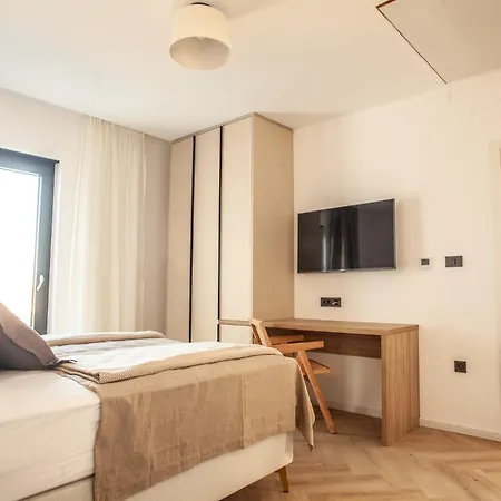 2026 Brand New - Orkula Rab With Heated Pool, Gym & Sea View